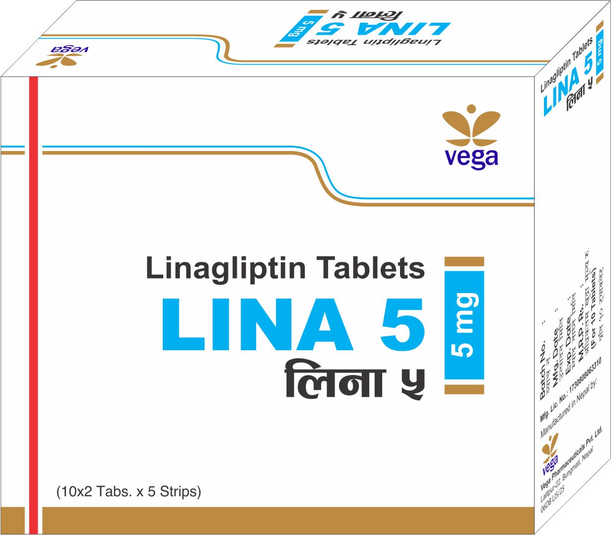 Lina 5 mg tab